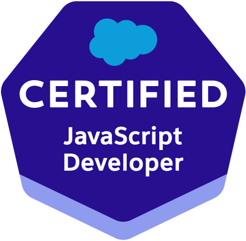 JavaScript Developer I badge